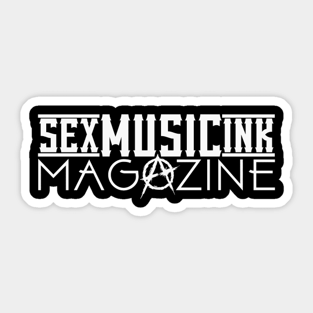 SEXMUSICINK - MAGAZINE Sticker by DIAMONDSANDCROSSBONES